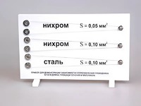 Прибор для демонстрации зависимости сопротивления проводника от его длины, сечения и материала - fgospostavki.ru - Домодедово