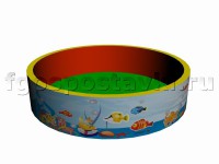 Бассейн круглый с шелкографией - fgospostavki.ru - Домодедово