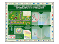 Стенд-уголок "Паспорт дорожной безопасности образовательного учреждения" - fgospostavki.ru - Домодедово