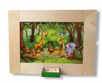 Тактильно-развивающая панель «Мир зверей» - fgospostavki.ru - Домодедово