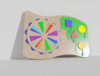 Тактильно-развивающая панель «Яркие краски» - fgospostavki.ru - Домодедово