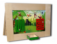 Тактильно-развивающая панель «Животные» - fgospostavki.ru - Домодедово