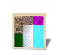 Тактильно-развивающая панель с разными текстурами - fgospostavki.ru - Домодедово