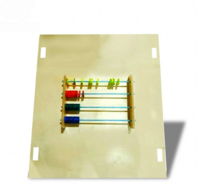 Тактильно-развивающая панель «Цветные счеты» - fgospostavki.ru - Домодедово