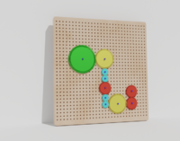 Тактильно–развивающая панель «Механика» - fgospostavki.ru - Домодедово