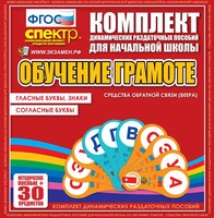 Динамические раздаточные пособия. Обучение грамоте (веера). Гласные буквы, знаки, согласные буквы. - fgospostavki.ru - Домодедово