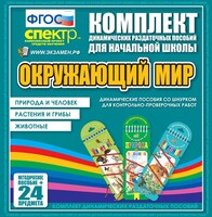 Динамические раздаточные пособия. Окружающий мир (шнуровка). Животные, природа и человек, растения и грибы. - fgospostavki.ru - Домодедово
