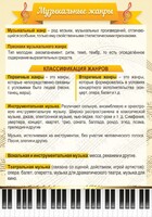 Стенд "Музыкальные жанры" - fgospostavki.ru - Домодедово