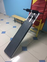 Доска для пресса навесная на шведскую стенку с двумя валиками (длина 1,5 метра) - fgospostavki.ru - Домодедово