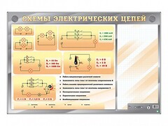 Электрифицированный стенд "Схемы электрических цепей" с маркерными полями - fgospostavki.ru - Домодедово
