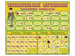 Комплект оборудования "Английский алфавит" с комплектом тематических магнитов - fgospostavki.ru - Домодедово