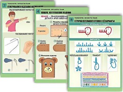 Комплект таблиц "Технология. Обработка ткани" (12 таблиц, А1, ламинированные) - fgospostavki.ru - Домодедово