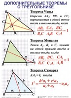 Комплект таблиц Треугольники (19 таблиц) - fgospostavki.ru - Домодедово