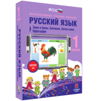 Русский язык 1 класс. Звуки и буквы. Синтаксис. Состав слова. Орфография - fgospostavki.ru - Домодедово