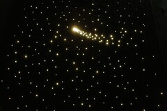 Настенный фибероптический ковер «Звездное небо» 1,45х1,45 м, 120 звезд в комплекте со светогенератором - fgospostavki.ru - Домодедово