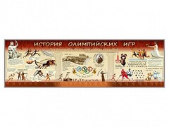 Настенное полотно "История Олимпийских игр" - fgospostavki.ru - Домодедово