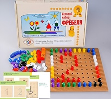 Игровой набор Фребеля "Мозаика со шнуровкой" (серия "Эксперимент") - fgospostavki.ru - Домодедово