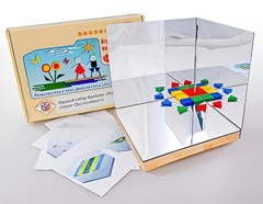 Игровой набор Фребеля "Мозаика геометрическая 3D" - fgospostavki.ru - Домодедово