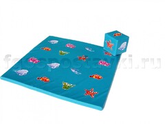 Игровой мат "Море" с кубиком - fgospostavki.ru - Домодедово