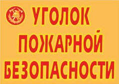 Комплект плакатов "Уголок пожарной безопасности" - fgospostavki.ru - Домодедово