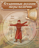 Стенд "Старинные русские меры величин" - fgospostavki.ru - Домодедово