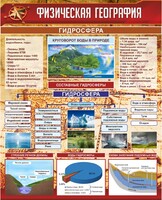 Стенд "Физическая география. Гидросфера" Вариант 1 - fgospostavki.ru - Домодедово