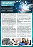 Стенд "История развития компьютерной техники" Вариант 1 - fgospostavki.ru - Домодедово