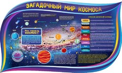 Стенд "Загадочный мир космоса" - fgospostavki.ru - Домодедово