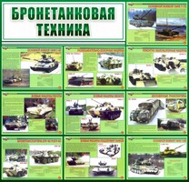 Стенд "Бронетанковая техника" - fgospostavki.ru - Домодедово