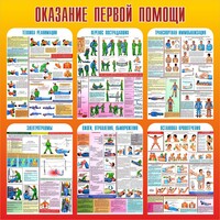 Стенд "Оказание первой помощи" - fgospostavki.ru - Домодедово