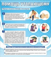 Стенд "Помощь утопающему" - fgospostavki.ru - Домодедово