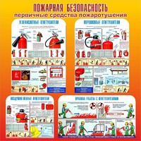 Стенд "Пожарная безопасность" Вариант 2 - fgospostavki.ru - Домодедово