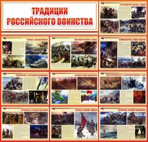 Стенд "Традиции Российского воинства" - fgospostavki.ru - Домодедово