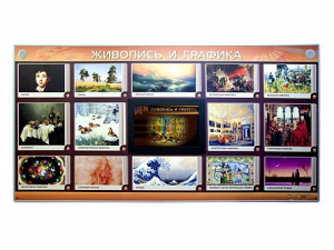 Интерактивный электрифицированный стенд "Живопись и графика" - fgospostavki.ru - Домодедово