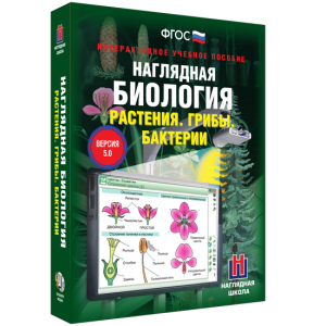 Наглядная биология. 6 класс. Растения. Грибы. Бактерии - fgospostavki.ru - Домодедово