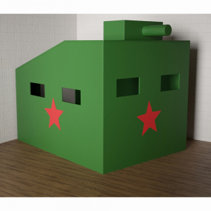 Игровой домик «Танк» - fgospostavki.ru - Домодедово