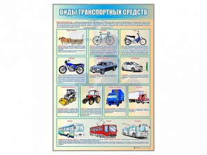 Стенд "Виды транспортных средств" - fgospostavki.ru - Домодедово