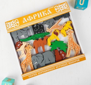 Конструктор "Африка", 35 элементов - fgospostavki.ru - Домодедово