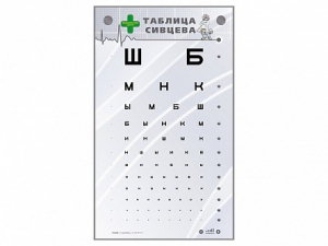 Интерактивный стенд "Таблица Сивцева" - fgospostavki.ru - Домодедово