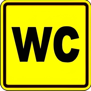 Тактильный знак (WC) 100х100 - fgospostavki.ru - Домодедово