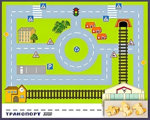 Игровой набор "Транспорт" - fgospostavki.ru - Домодедово