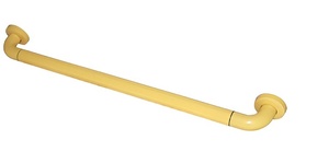 Поручень прямой с антибактериальным покрытием (желтый) - fgospostavki.ru - Домодедово