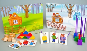 Игровой набор Фребеля "Заюшкина избушка" (серия "Сказочный мир". Выпуск 1) - fgospostavki.ru - Домодедово