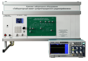 Комплект лабораторного оборудования «Лабораторный макет супергетеродинного радиоприёмника»  - fgospostavki.ru - Домодедово