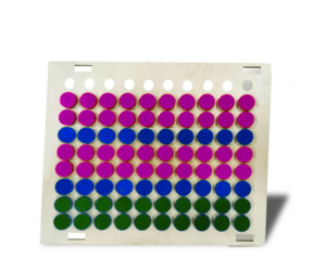 Тактильно-развивающая панель «Цветные фигурки» - fgospostavki.ru - Домодедово