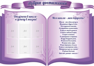 Стенд "Азбука достижений" (резной стенд из 3-х частей) - fgospostavki.ru - Домодедово
