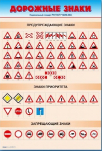 Стенды "Дорожные знаки № 1" - fgospostavki.ru - Домодедово