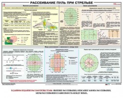 Плакат "Рассеивание пуль при стрельбе" - fgospostavki.ru - Домодедово