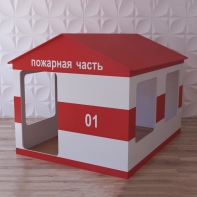 Детский игровой домик «Пожарная служба» - fgospostavki.ru - Домодедово