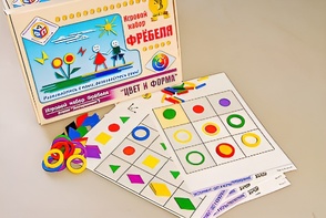 Игровой набор Фребеля "Цвет и форма" (серия "Эксперимент") - fgospostavki.ru - Домодедово